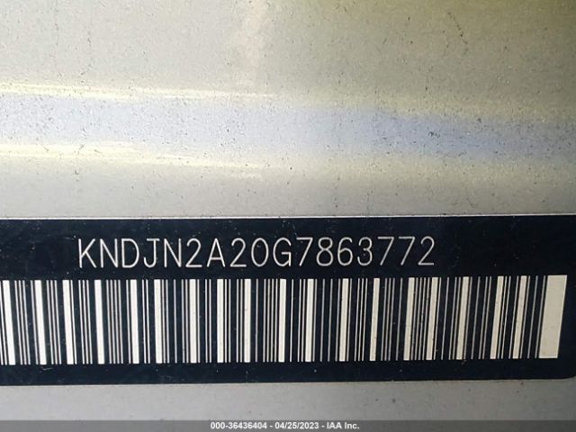 KNDJN2A20G7863772 KIA Soul Base