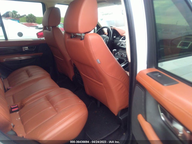 2012 LAND ROVER RANGE ROVER SPORT HSE VIN: SALSK2D47CA722858