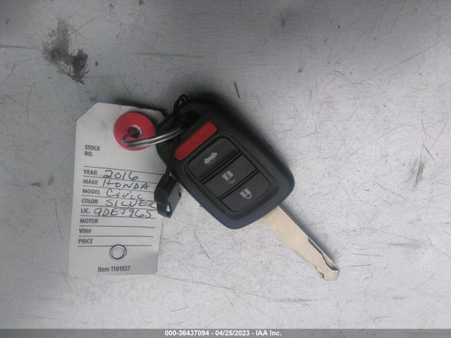 Honda Civic Sedan Lx 2016 2HGFC2F59GH541913 Image 11