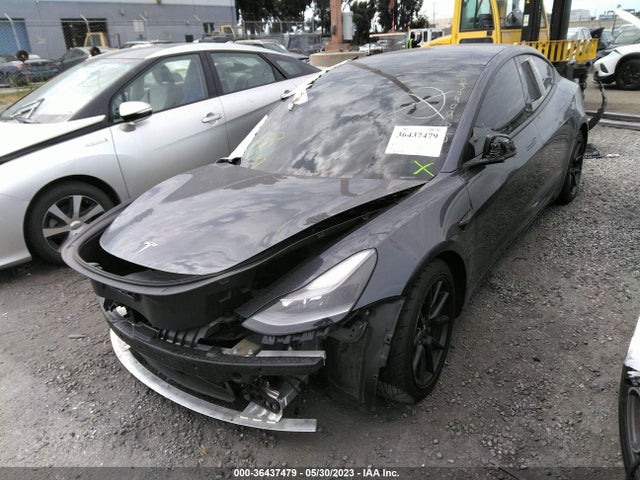 Tesla Model 3 Long Range 2021 5YJ3E1EB8MF002164 Image 2