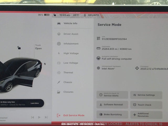 Tesla Model 3 Long Range 2021 5YJ3E1EB8MF002164 Image 9