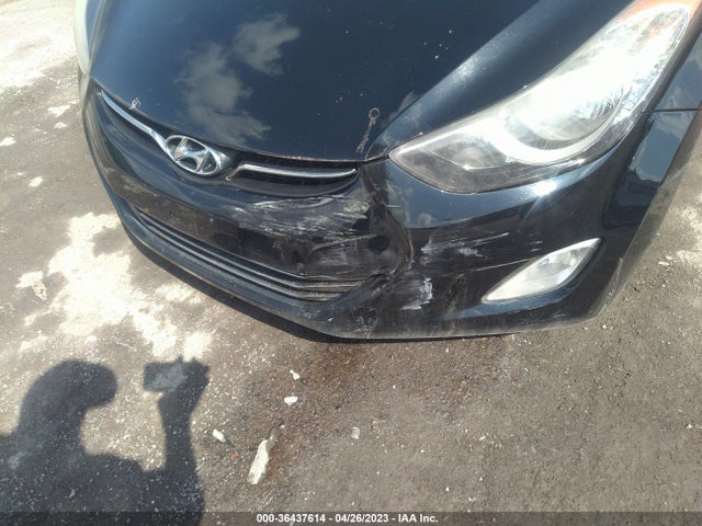 2012 HYUNDAI ELANTRA LIMITED PZEV VIN: KMHDH4AEXCU203756