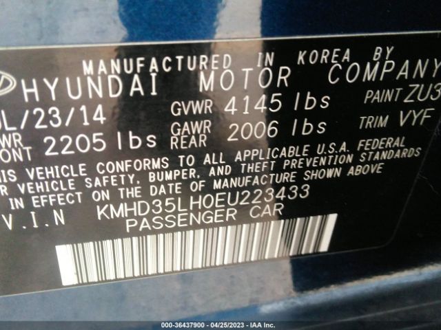 Hyundai ELANTRA GT 2014 KMHD35LH0EU223433 Image 10
