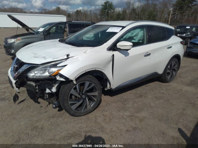 5N1AZ2MH2FN221998 Nissan Murano Platinum