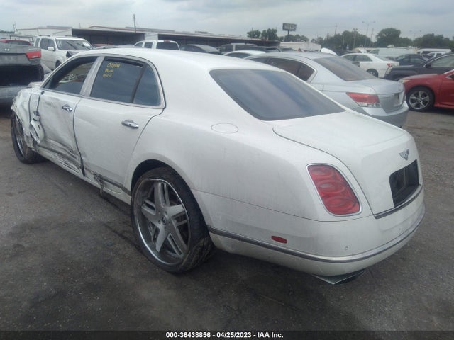 2012 BENTLEY MULSANNE VIN: SCBBB7ZH9CC016370