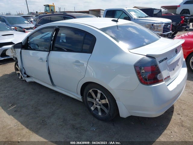 2012 NISSAN SENTRA 2.0 SR VIN: 3N1AB6AP5CL644536