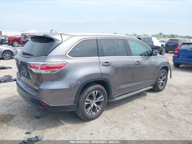 36439162 :رقم المزاد ، 5TDKKRFH8GS127123 vin ، 2016 Toyota Highlander Xle مزاد بيع