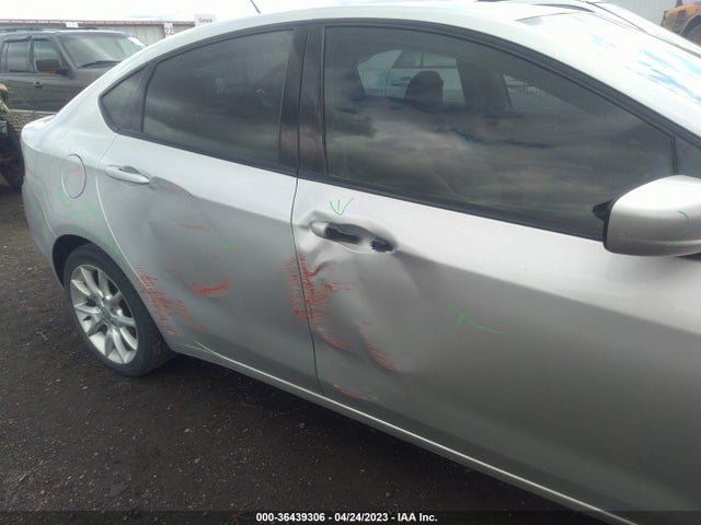 2013 DODGE DART SXT VIN: 1C3CDFBA1DD221281