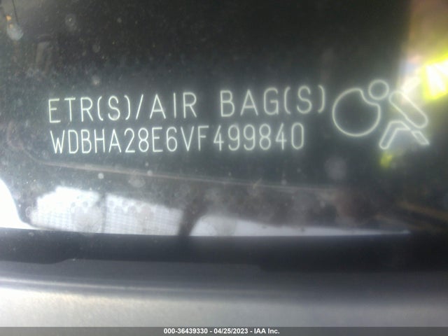 1997 MERCEDES-BENZ C-CLASS BASE (A5) VIN: WDBHA28E6VF499840