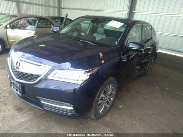 5FRYD4H40FB004502 Acura Mdx Tech Pkg