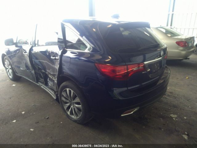 5FRYD4H40FB004502 Acura Mdx Tech Pkg