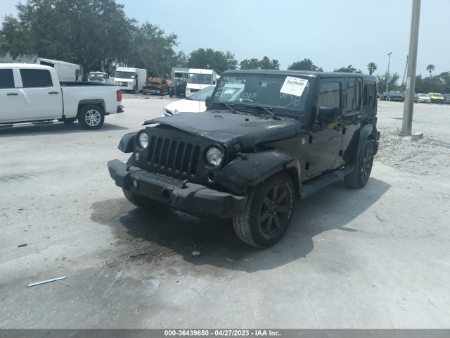 2014 JEEP WRANGLER UNLIMITED ALTITUDE VIN: 1C4BJWEG7EL318976
