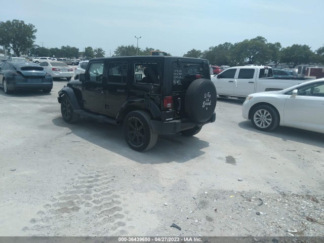 2014 JEEP WRANGLER UNLIMITED ALTITUDE VIN: 1C4BJWEG7EL318976