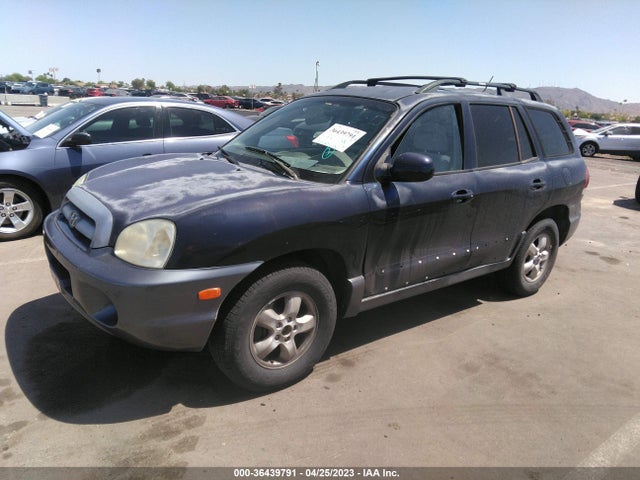 2005 HYUNDAI SANTA FE GLS VIN: KM8SC73D65U969109