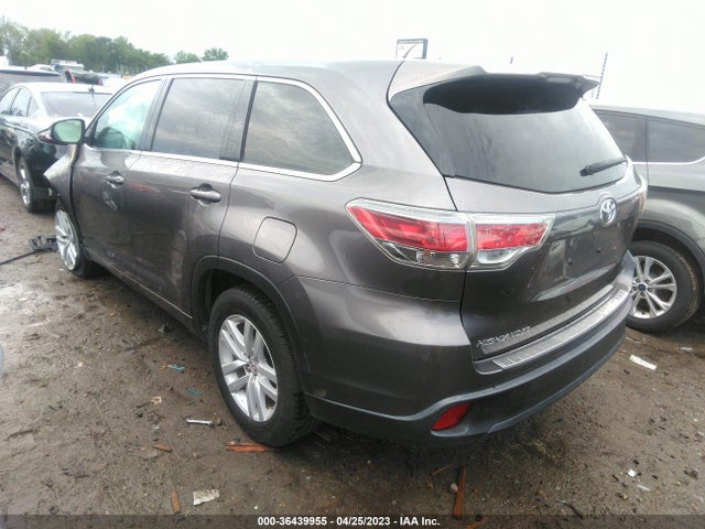 2014 TOYOTA HIGHLANDER LE VIN: 5TDZARFH2ES007929
