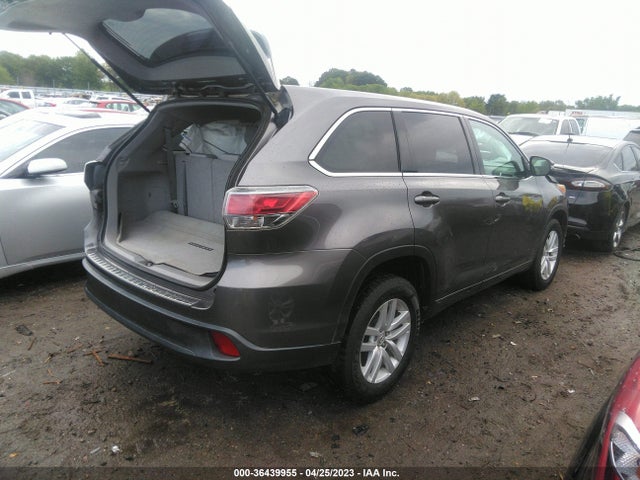 2014 TOYOTA HIGHLANDER LE VIN: 5TDZARFH2ES007929
