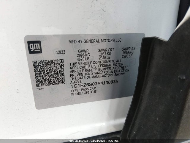 Chevrolet Bolt Euv Premier 2023 1G1FZ6S03P4130835 Image 9