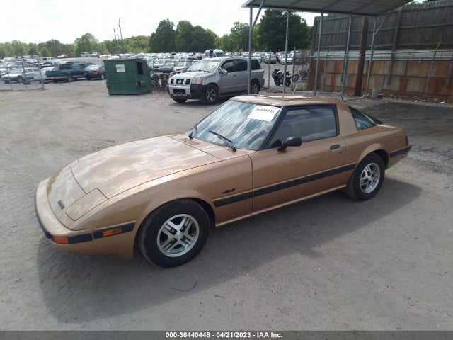 1982 MAZDA RX7 VIN: JM1FB3313C0621537