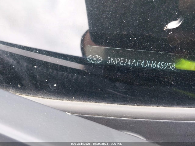Hyundai SONATA SE 2018 5NPE24AF4JH645958 Image 10