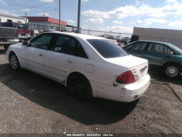 2001 TOYOTA AVALON XL W/BUCKET SEATS VIN: 4T1BF28B21U184792