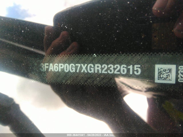 Ford FUSION S 2016 3FA6P0G7XGR232615 Image 10