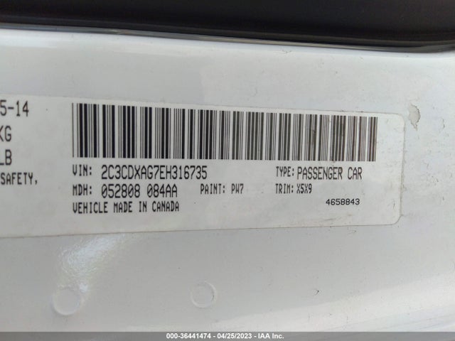 Dodge Charger Police 2014 2C3CDXAG7EH316735 Image 9