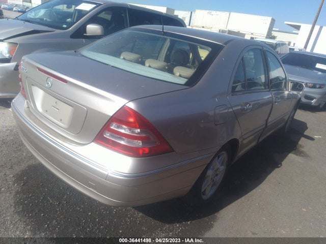 2002 MERCEDES-BENZ C CLASS VIN: WDBRF61J22F254730