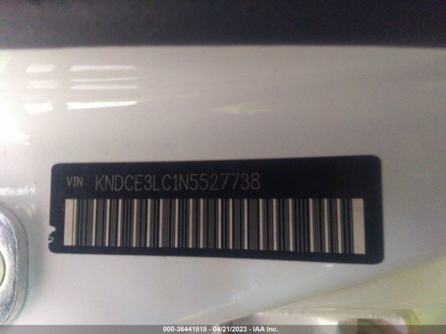 KNDCE3LC1N5527738 KIA Niro Ex Premium