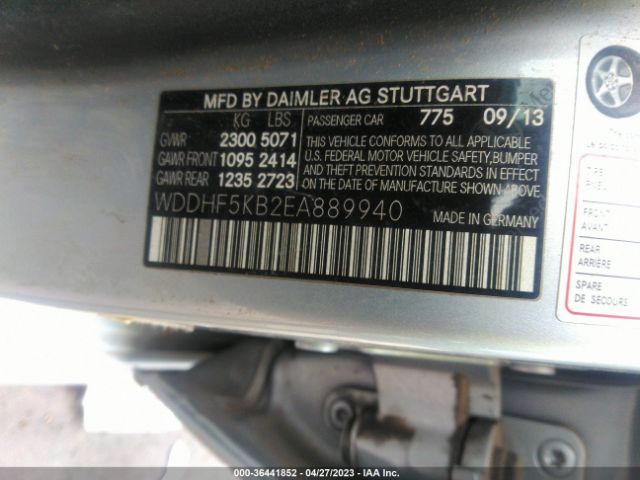 WDDHF5KB2EA889940 Mercedes-Benz E-class E 350