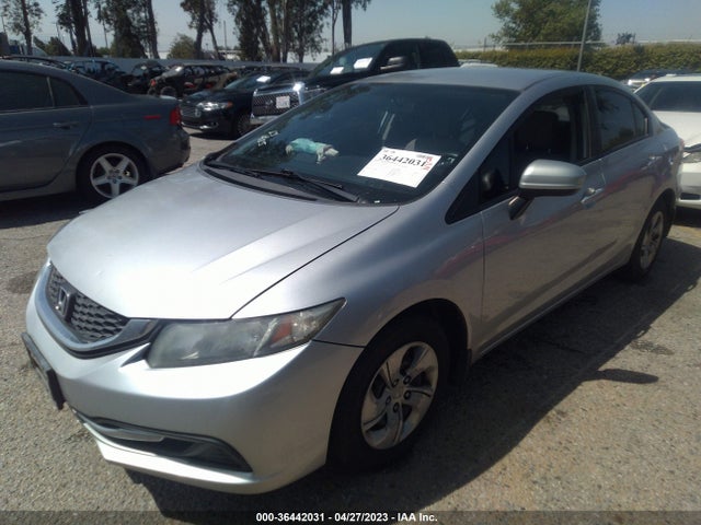 Honda Civic Sedan Lx 2014 19XFB2F51EE247772 Image 2