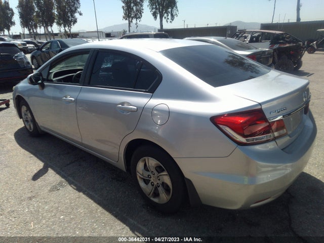 Honda Civic Sedan Lx 2014 19XFB2F51EE247772 Image 3