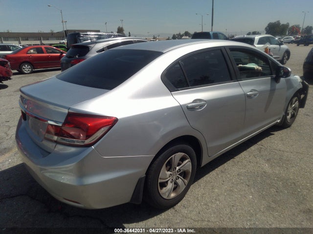 Honda Civic Sedan Lx 2014 19XFB2F51EE247772 Image 4