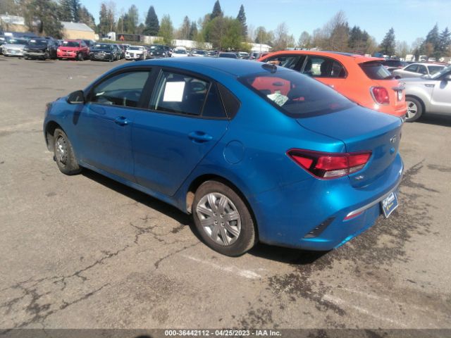 3KPA24AD2ME393293 KIA RIO S