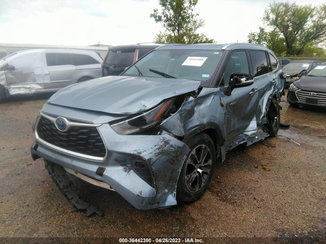 2021 TOYOTA HIGHLANDER HYBRID XLE VIN: 5TDGARAH5MS010479