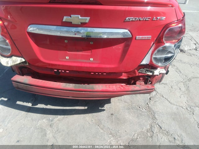 Chevrolet SONIC LTZ 2015 1G1JE5SB7F4206864 Image 6