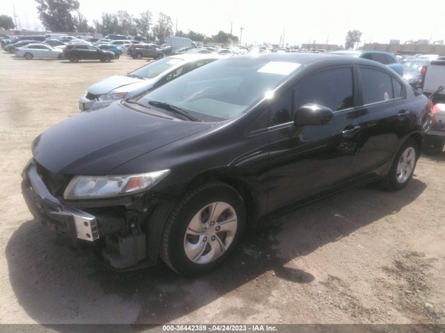 Honda Civic Sedan Lx 2015 2HGFB2F51FH556469 Image 2