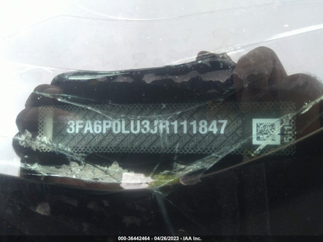 3FA6P0LU3JR111847 Ford Fusion Hybrid Se