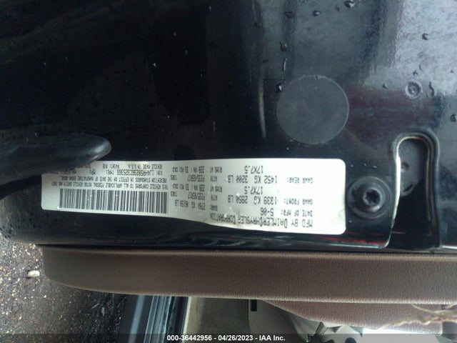 2006 JEEP GRAND CHEROKEE LIMITED VIN: 1J4HR58236C325366