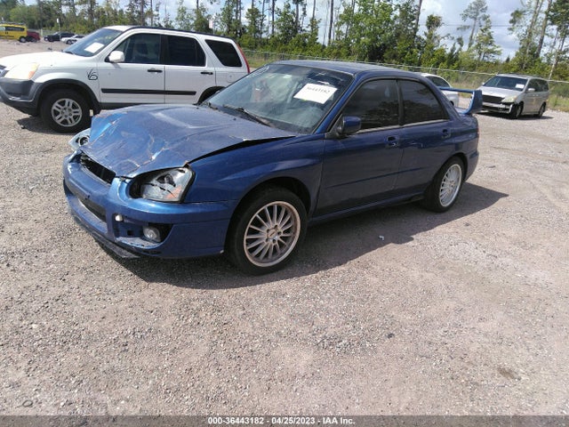 2004 SUBARU IMPREZA VIN: JF1GD67504H503242