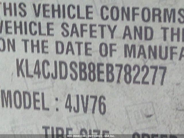 KL4CJDSB8EB782277 Buick Encore Premium
