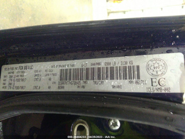 3C6RR7KT7HG738485 RAM 1500 St