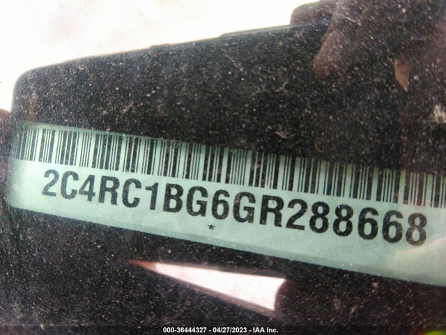 2C4RC1BG6GR288668 Chrysler Town & Country Touring
