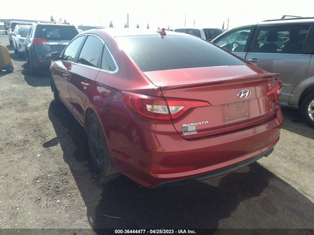 2016 HYUNDAI SONATA 2.4L SE VIN: 5NPE24AF7GH345047