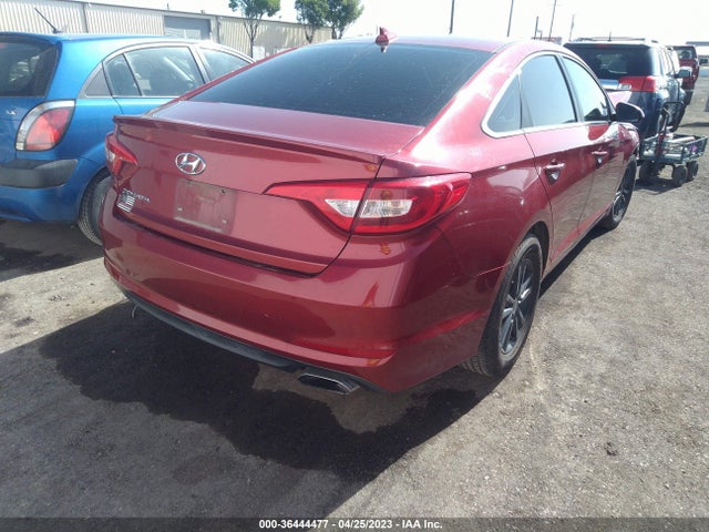 2016 HYUNDAI SONATA 2.4L SE VIN: 5NPE24AF7GH345047