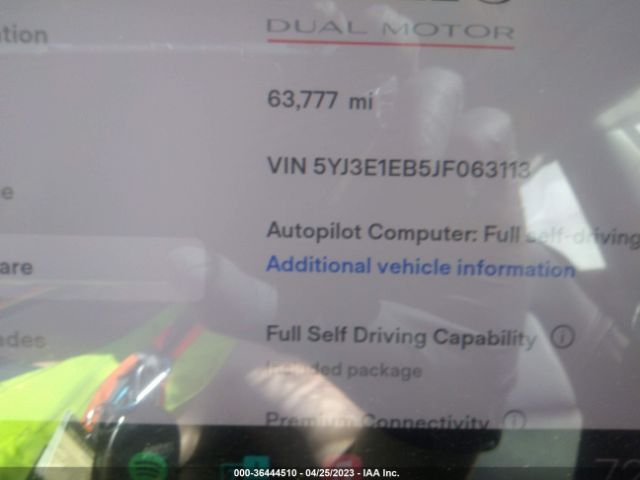 5YJ3E1EB5JF063113 Tesla Model 3 Long Range