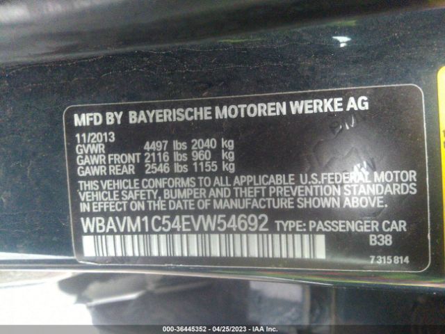 WBAVM1C54EVW54692 BMW X1 Sdrive28i