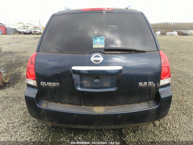 2007 NISSAN QUEST SL VIN: 5N1BV28U37N101166