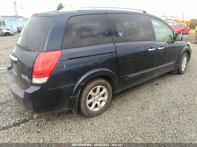 2007 NISSAN QUEST SL VIN: 5N1BV28U37N101166