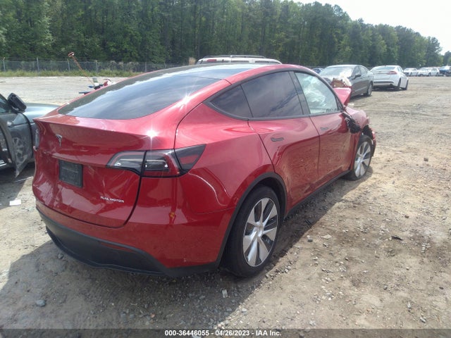 2021 TESLA MODEL Y LONG RANGE VIN: 5YJYGDEE4MF192265