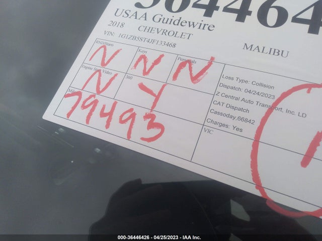 Chevrolet MALIBU LS 2018 1G1ZB5ST4JF133468 Image 7